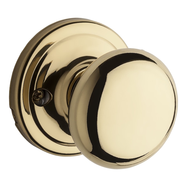 Kwikset Hancock Half Dummy Knob, Lifetime Polished Brass 788H-L03GC - main
